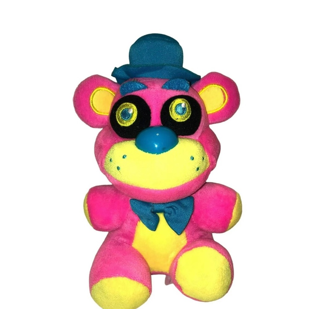 Five Nights at Freddy's: Plush Freddy Blacklight Faz Bear Pink